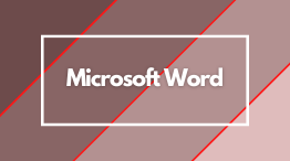 MICROSOFT WORD